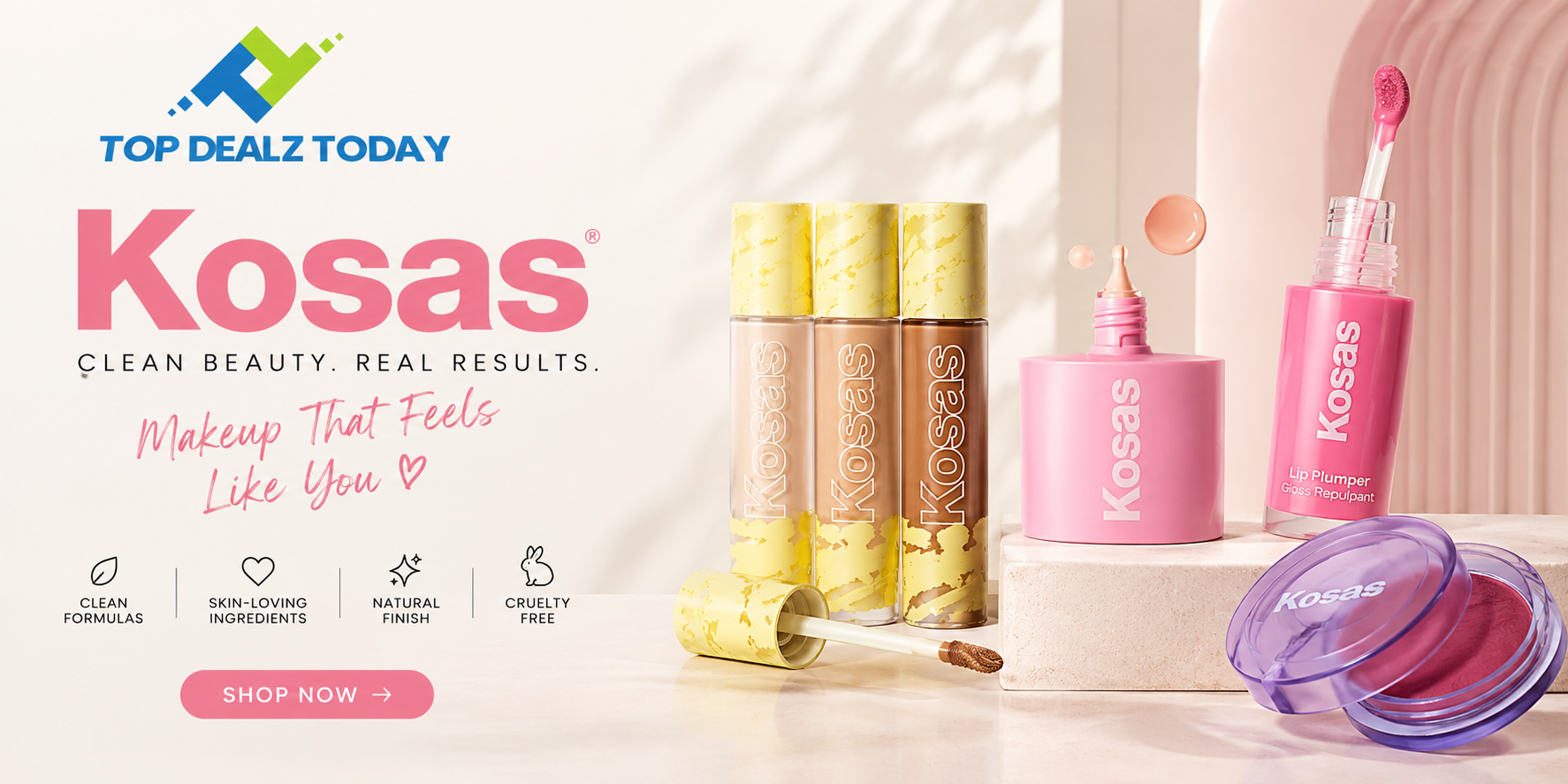 Kosas Clean Beauty Product Showcase