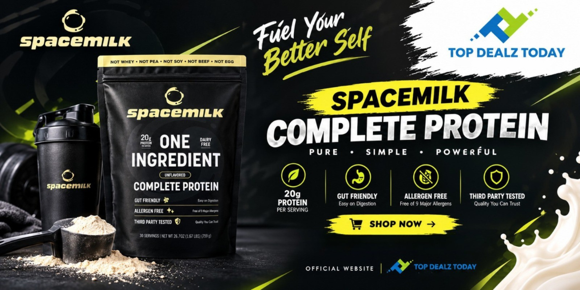 Space milk fuels your better self